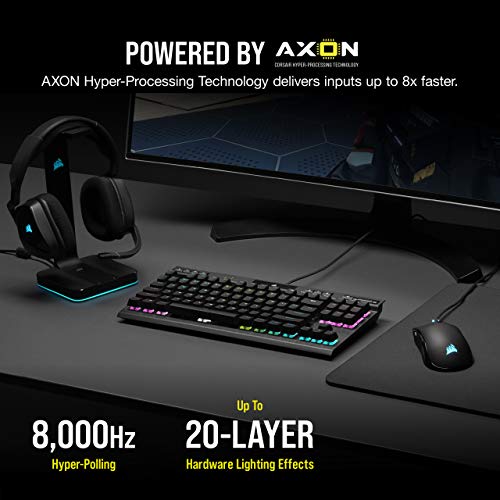 CORSAIR K70 RGB TKL Tenkeyless Gaming Keyboard
