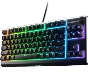 SteelSeries Apex 3 TKL Water-resistant Gaming Keyboard