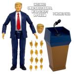 Talking Trump Figure with Podium and Articulation