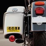 D.O.G.E. Sticker - Hilarious Elon Musk Parody Decal