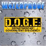 D.O.G.E. Sticker - Hilarious Elon Musk Parody Decal