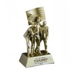 Trump Gold Statue: Fun Political Desk Ornament