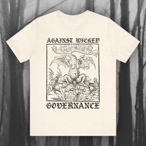 Evil Rule Retro Art Political T-Shirts