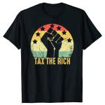 Tax The Rich Vintage Anti-Capitalist Graphic Tee