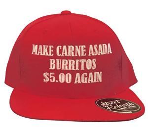Make Burritos Great Again Cap - Funny Parody