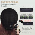 Donald Trump Costume Kit: Wig, Tie, Flag Pin