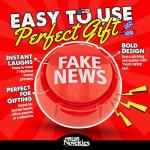 Trumped Up Fake News Button with Hilarious Sayings