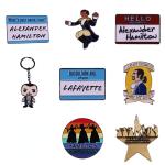 Alexander Hamilton Enamel Pin - Political Satire Badge