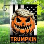 Trumpkin Halloween Flag - Make Halloween Great Again!