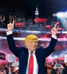 Donald Trump Latex Mask for Adults Halloween Fun