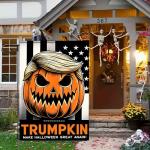 Trumpkin Halloween Flag - Make Halloween Great Again!
