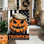 Trumpkin Halloween Flag - Make Halloween Great Again!