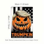 Trumpkin Halloween Flag - Make Halloween Great Again!