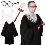 Funny Judge Robe Costume Set for Halloween Fun