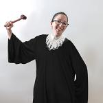 Funny Judge Robe Costume Set for Halloween Fun