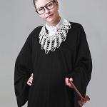 Funny Judge Robe Costume Set for Halloween Fun