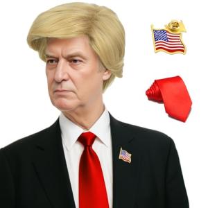 Funny Billionaire Wig for Presidential Costume