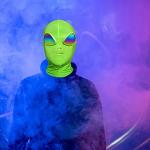E.T. Alien Cosplay Mask for Halloween Fun