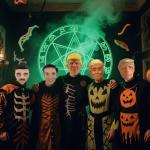 Funny Musk Mask for Presidential Parody Costume