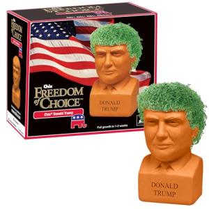 Donald Trump Chia Pet - Fun Plant Gift