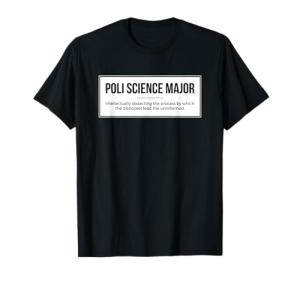 Hilarious Tee for Political Science Students