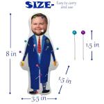 JD Vance Voodoo Doll Pin Holder - Political Gag