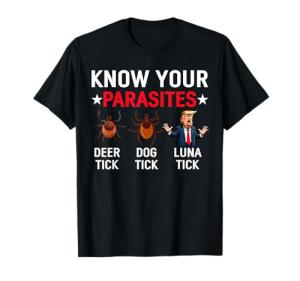 Know Your Parasites Anti-Trump Parody T-Shirt