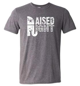 Raised Right Tee for Proud Conservative Voters