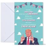 Make Fatherhood Great Again Funny Card