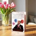 Funny Trump Birthday Card for Political Humor