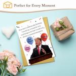 Funny Trump Birthday Card for Political Humor