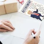 Hilarious Donald Retirement Card for Coworkers