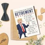 Hilarious Donald Retirement Card for Coworkers