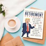Hilarious Donald Retirement Card for Coworkers
