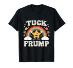 Tuck Frump Vibes Black Cotton T-Shirt