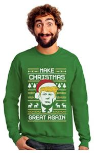 Make Christmas Great Again Sweatshirt - Trump Style