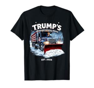 Trump 2024 Snowflake Removal T-Shirt - Black