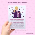 Sleazy Greetings Trump Mother's Day Card