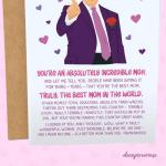 Sleazy Greetings Trump Mother's Day Card