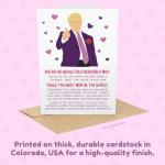Sleazy Greetings Trump Mother's Day Card