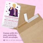 Sleazy Greetings Trump Mother's Day Card