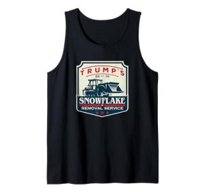 Funny Trump Snowflake Removal Tank Top 2024