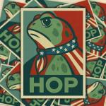 HOP Frog Parody Stickers – Set of 5