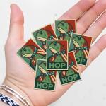 HOP Frog Parody Stickers – Set of 5