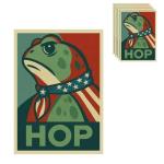 HOP Frog Poster Stickers - Political Parody Pack
