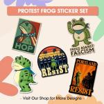 HOP Frog Poster Stickers - Political Parody Pack