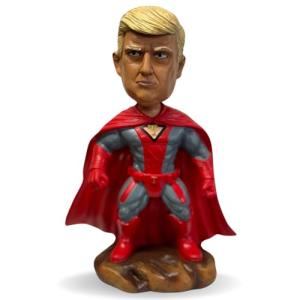 Trump Dog Bobblehead: Republican Superhero 2024 Parody
