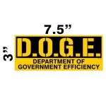 D.O.G.E. Sticker - Hilarious Elon Musk Parody Decal