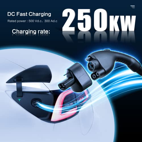 HANSSHOW 250KW CCS Charger Adapter for Tesla