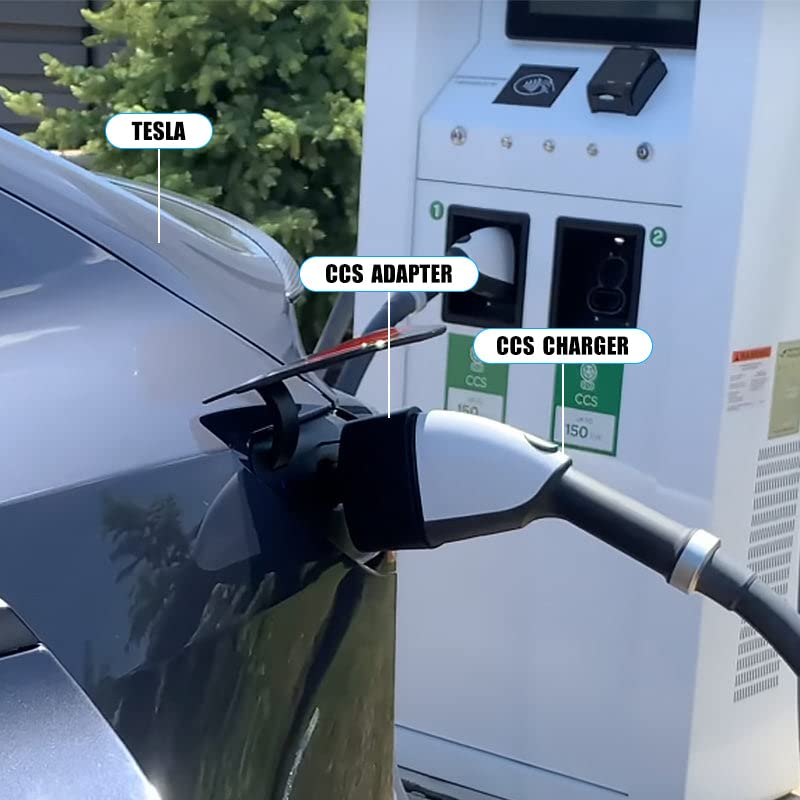 HANSSHOW 250KW CCS Charger Adapter for Tesla